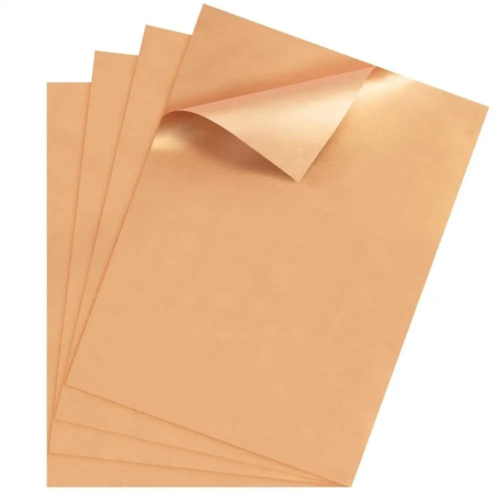 40*33cm Reusable Easy Clean High Temperature Non-Stick Copper BBQ Grill Mat Baking Plate BBQ Grill Pad Cooking Sheet
