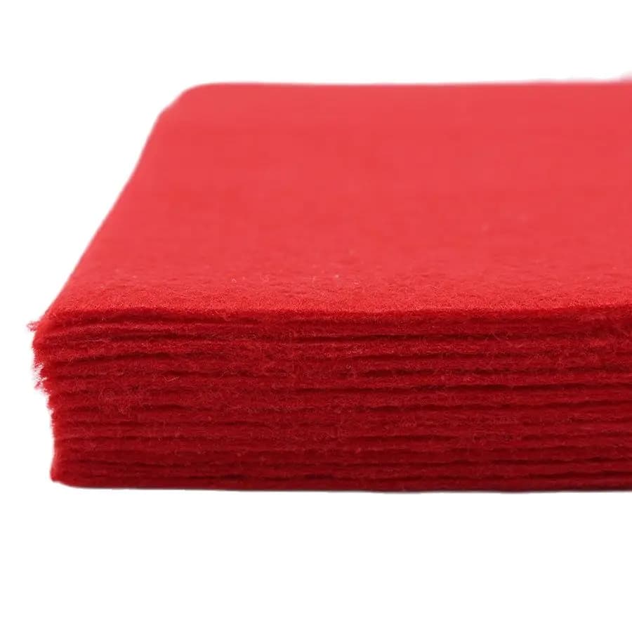 2mm Red Felt ,Felt Fabric, Needlework Diy,Needle Sewing,Handmade,Fieltro Feltro Entretela