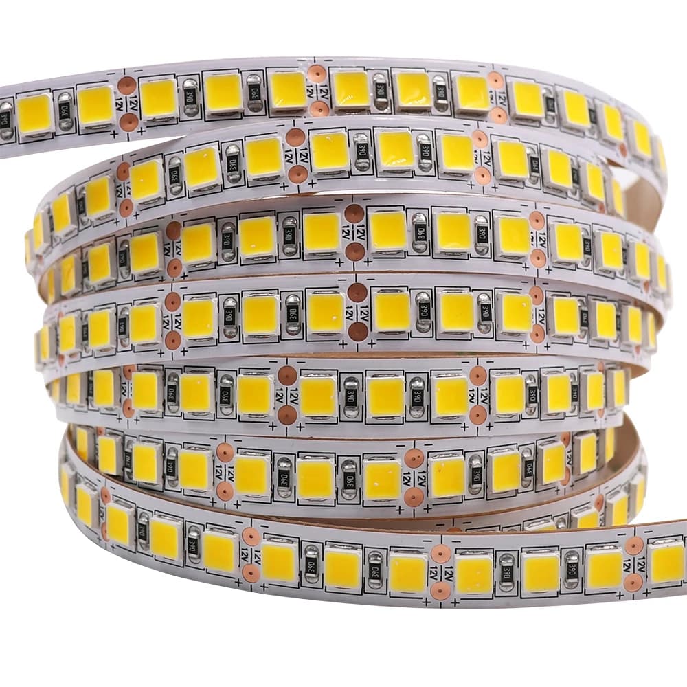 5M 12V 24V Luce di Striscia del LED 5054 5050 2835 5630 4040 Impermeabile Flex Ha Condotto La Striscia Pixel Flessibile LED Luci Decorazione Del Nastro Del Nastro