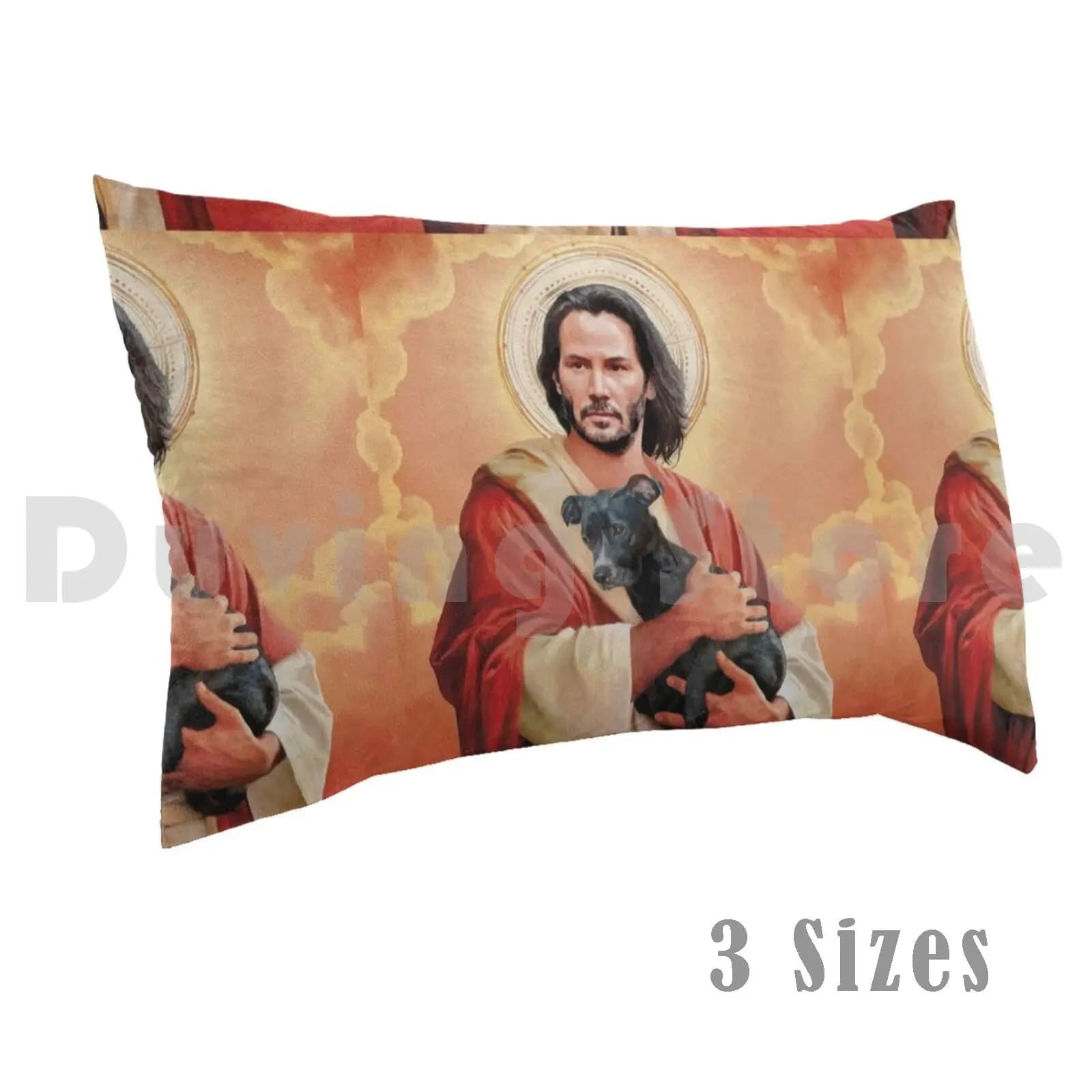 Federa per cuscino Holly John Holly John Dog John Wick Keanu Icon Reeves