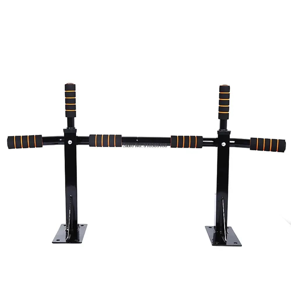 Wall Mounted Horizontal Pull Up Bar, Home Wall Parallel Bars, Adult Gravity Dip Bar Indoor Upper Body Workout Fitness Equipment