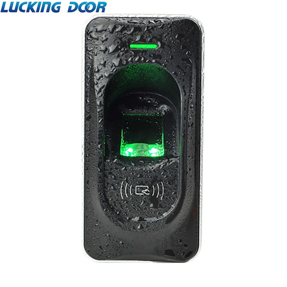 Lettore di impronte digitali e schede RFID biometriche impermeabili con porta RS485, sistema di controllo accessi per la sicurezza delle porte dell'ufficio/cancello (IP65)