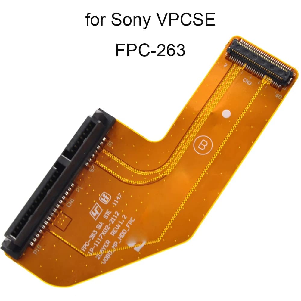 FPC-263 Notebook HDD Flex Cable for Sony Vaio VPC-SE VPCSE Series 1P-1117X02-2112 V0B0 Laptops Hard Drive Connector New Works