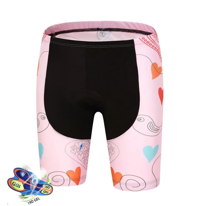 2026 New Cycling Shorts Woman Summer Cycling Shorts 19D Gel Coolmax Pad Outdoor MTB Girls Ropa Cycling Riding Bike Shorts