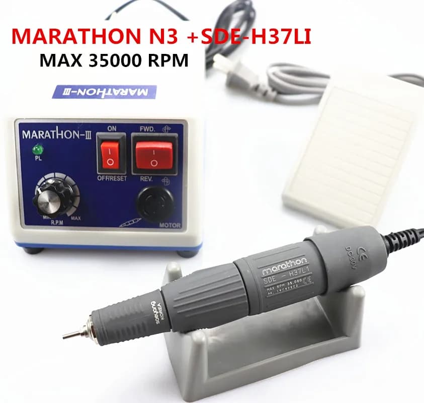 Micromotor LAAOVE machine N3 35k RPM polishing handle or contra-angle electric motor type E handle straight