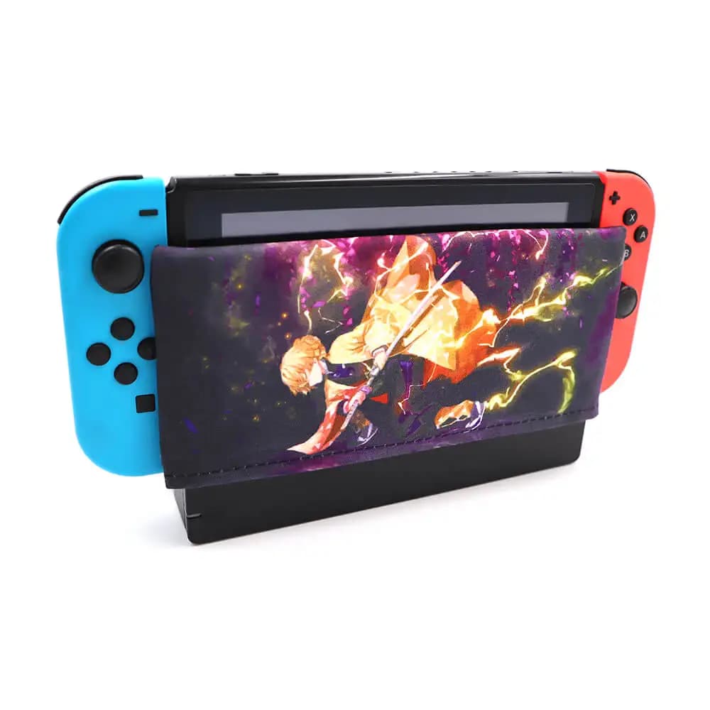 Custodia per Dock per Nintendo Switch, Switch custodia protettiva antigraffio OLED calza decorativa per Dock in microfibra