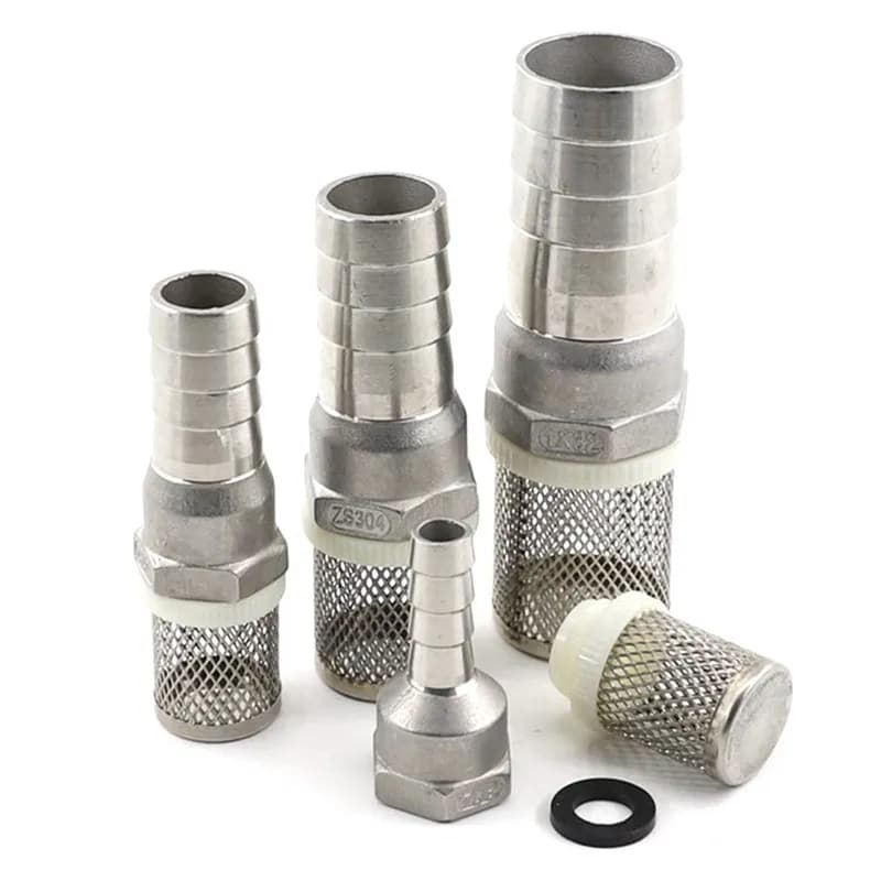 1 ~ 20 pieces 8 ~ 32mm filter for pipe washing auto filters for garden irrigation pump sprayer filtering net filter stainless steel mesh