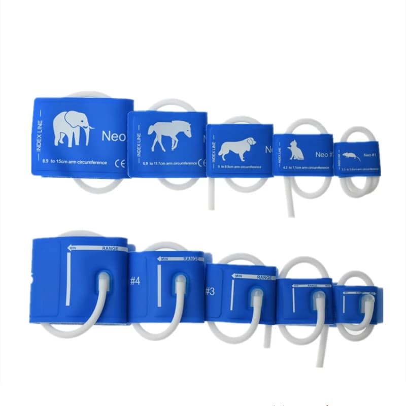 Universal Sleeve for Veterinary Blood Pressure VET Pet Sphygmomanometer NIBP Cuff Belt for Elephant Horse Dog Cat Mouse