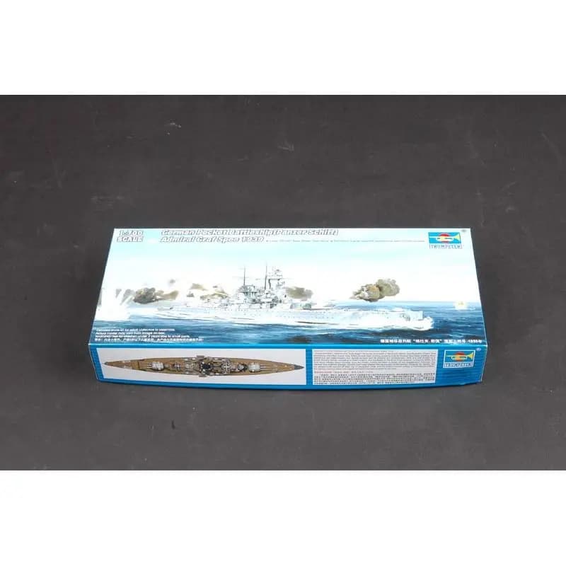 Trombettista 05774 1/700 German Pocket Battleship(Panzer Schiff) ammiraglio Graf Spee Kit modello in scala 1939