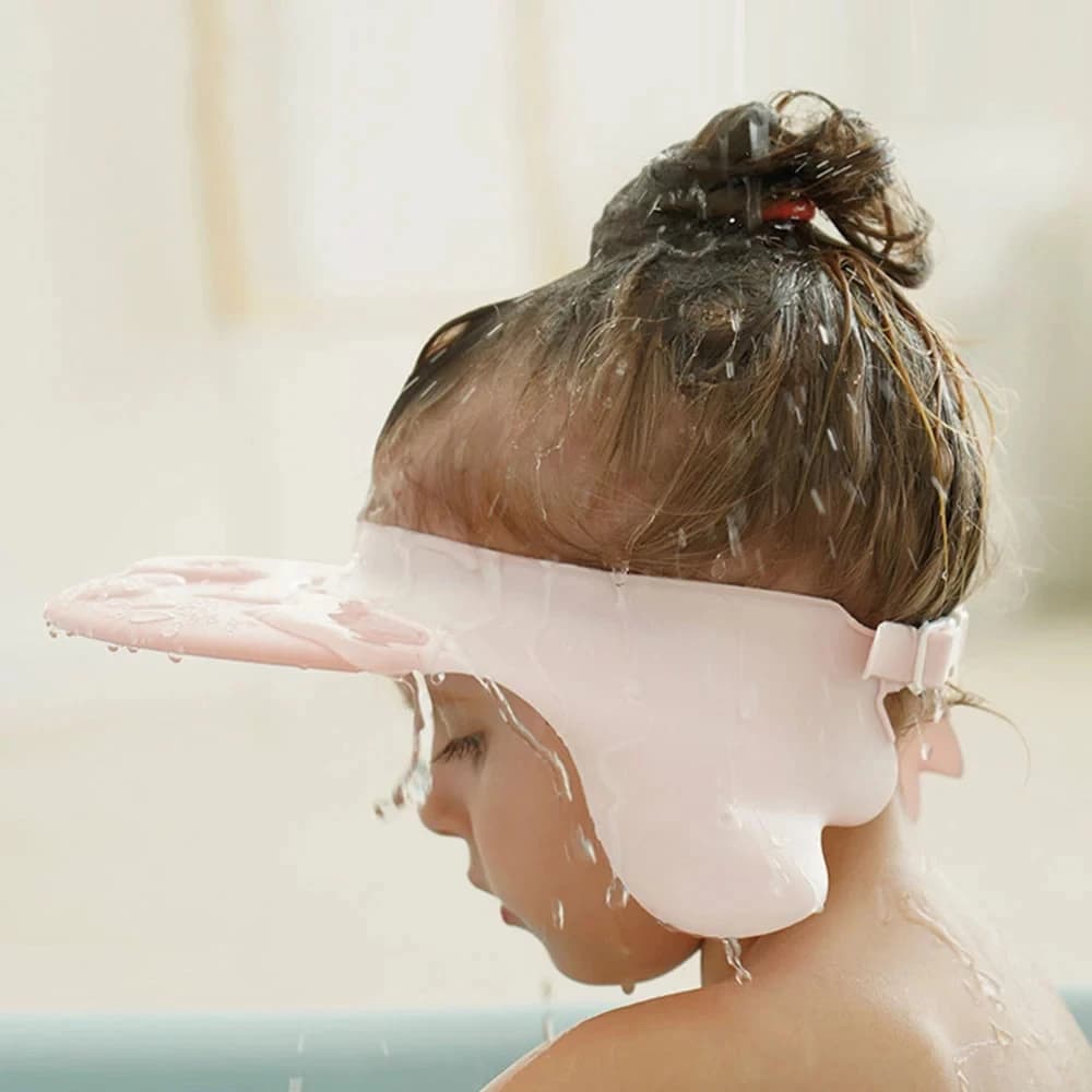 Berretto per Shampoo per bambini ala carina animale Shampoo per bambini cappelli lavaggio per bambini scudo per capelli cappellini per visiera diretta per bambini cuffia per doccia da bagno cura del bambino