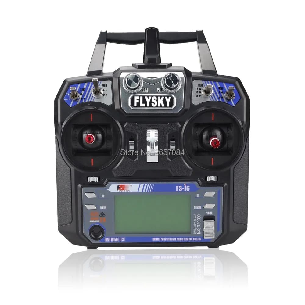 Newest Flysky FS-i6 FS I6 2.4G 6ch RC Transmitter Controller FS-iA6 Receiver For RC Air Copper Quadcopter Aliante
