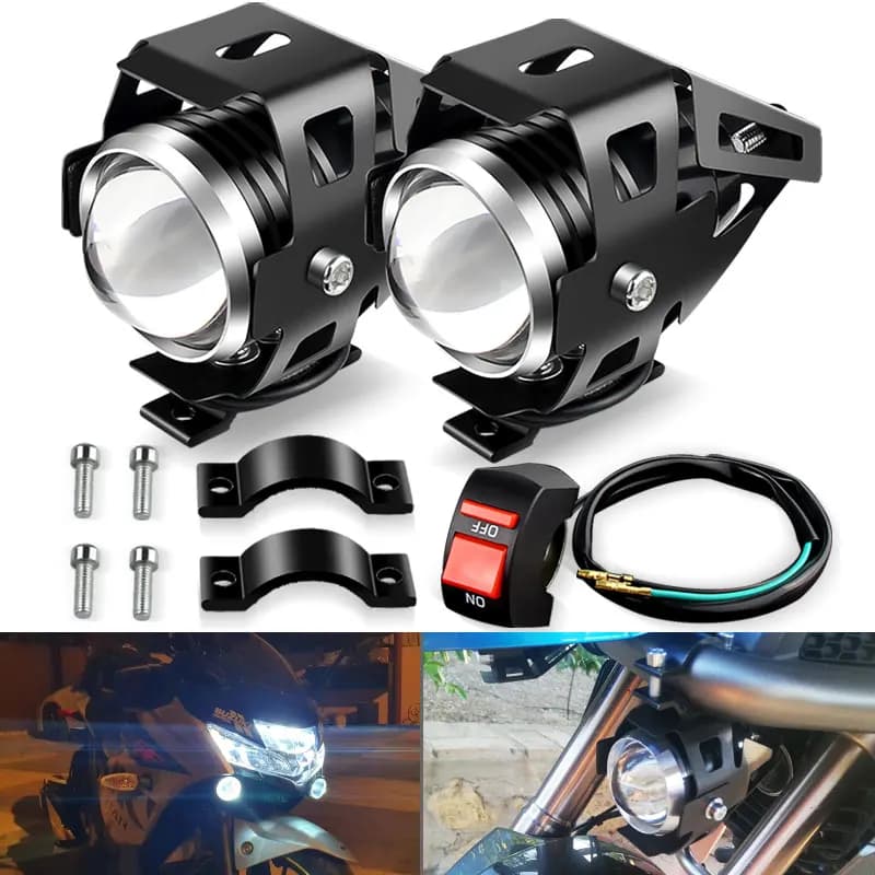Fari moto U5 Faro Faretti Fendinebbia Per BMW C400GT C400X C 400 C400 GT X 2019 F750GS 850GS