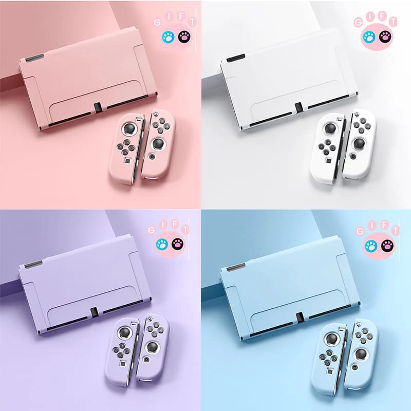 Per Nintendo Switch accessori OLED guscio protettivo NS Console Host di gioco TPU custodia protettiva per Cover morbida All-inclusive