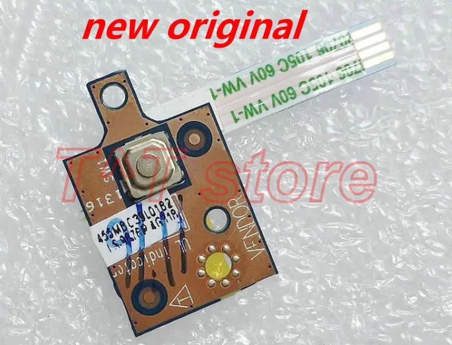 Originale per Lenovo S5 S5-S531 Interruttore del computer portatile SCHEDA BOTON DI ALIMENTAZIONE con cavo LS-9676P testare bene spedizione gratuita
