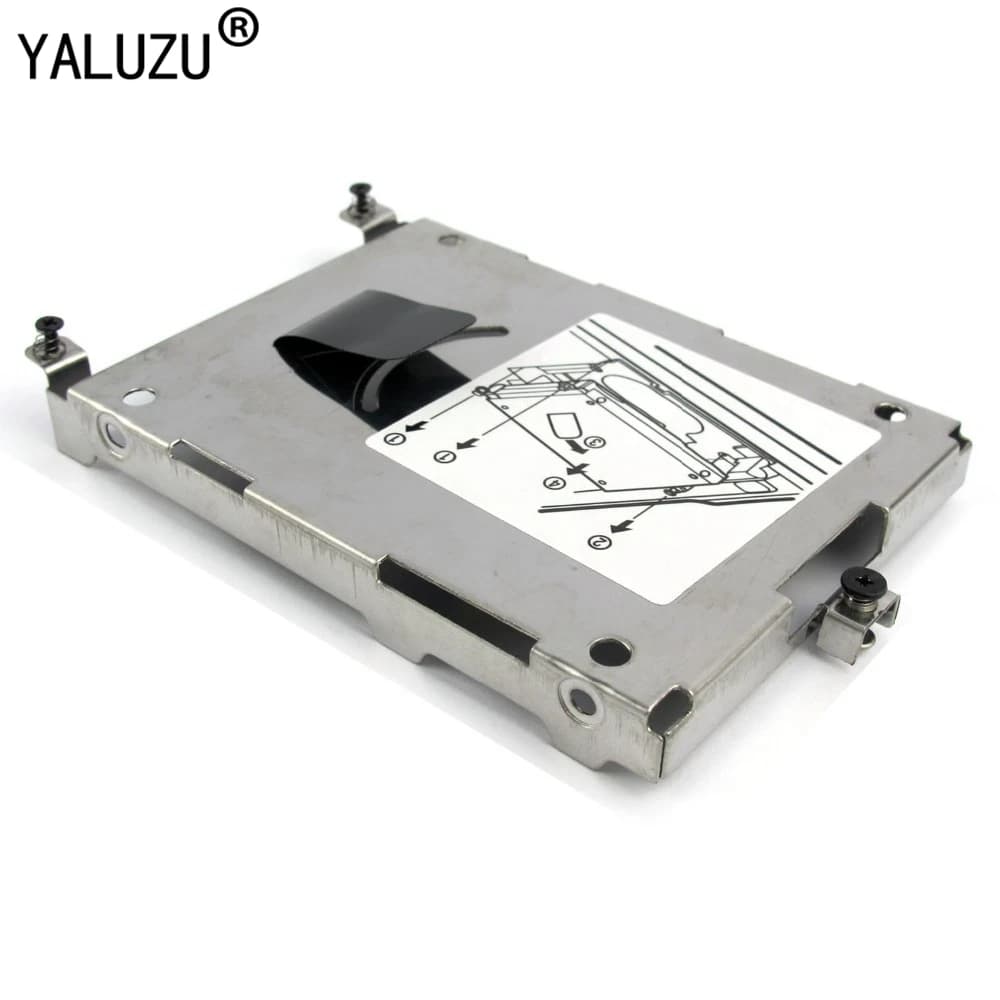 1 pz/lotto custodia per disco rigido con viti per HP EliteBook 8460P 8560W 8560P 8760W 8740W 8770W 8470W 2.5 "HDD Drive Cover Caddy