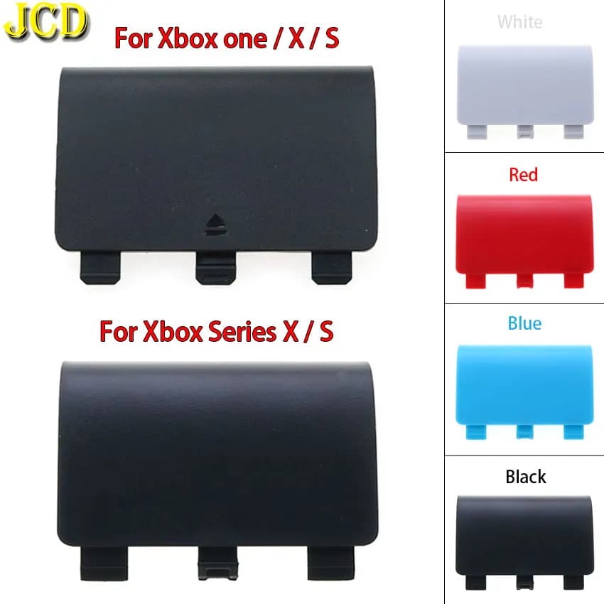 JCD 1 pz sostituzione guscio in plastica coperchio posteriore batteria coperchio porta per custodia piastra controller XBox One Series SX