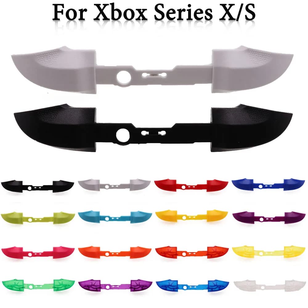 Sostituzione nuovi pulsanti trigger paraurti LB RB neri colorati di alta qualità per accessori controller XBOX serie SX