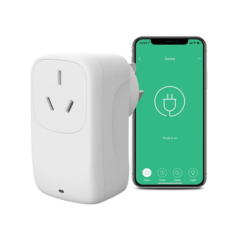 Smart socket Wi-Fi BroadLink SP4L AU certified RCM with night light dimmer works with Alexa and Google Home, IFTTT