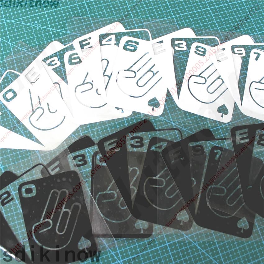 Nuovo Carte Da Poker Adesivo Auto Finestra Prestazioni Della Decalcomania Styling Per BMW E28 E30 E34 E36 E37 E38 E39 E39 E46 E60 E80 E90 F10 F20 F30