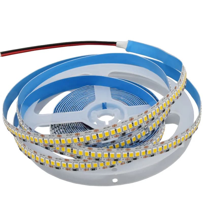 Striscia LED 12V 24V 2835 240LED/m 5M flessibile Led luce a nastro illuminazione Super luminosa 1200LED impermeabile bianco caldo/freddo/naturale