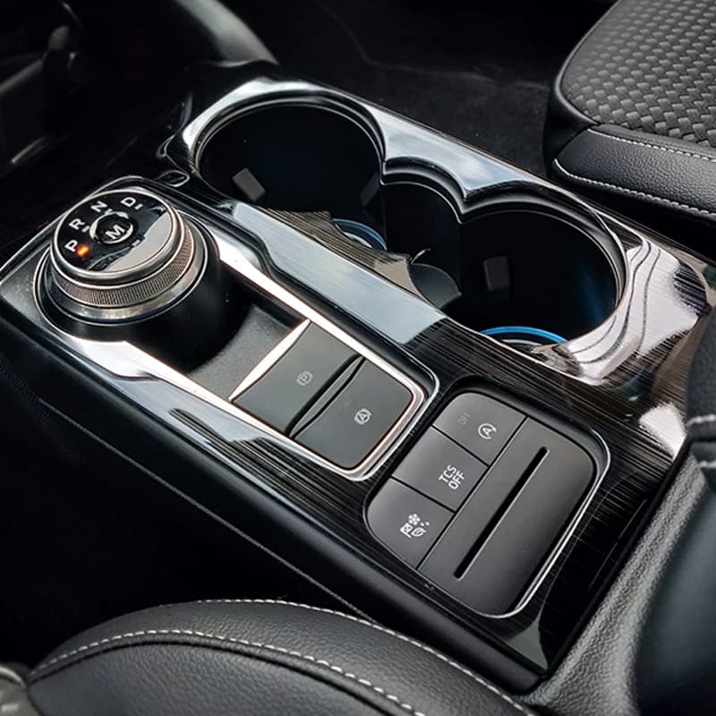 For Ford Focus MK4 2019 2020 central change box control panel covering adhesive strip lining gasket interior accessories