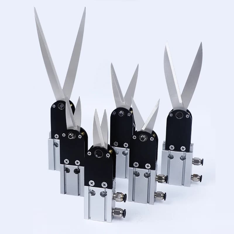 Forbici pneumatiche HS-K56 HS-K40 HS-K25 HS-K18 HS-K12 per pinza a lama d'aria per macchina maschera N95