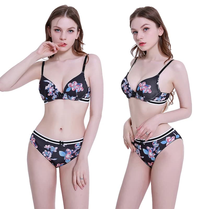 Reggiseno di pizzo floreale Sexy senza cuciture Nouvell Bustier Bralette trasparente per donna tazze trasparenti intimo senza fili reggiseno Lingerie