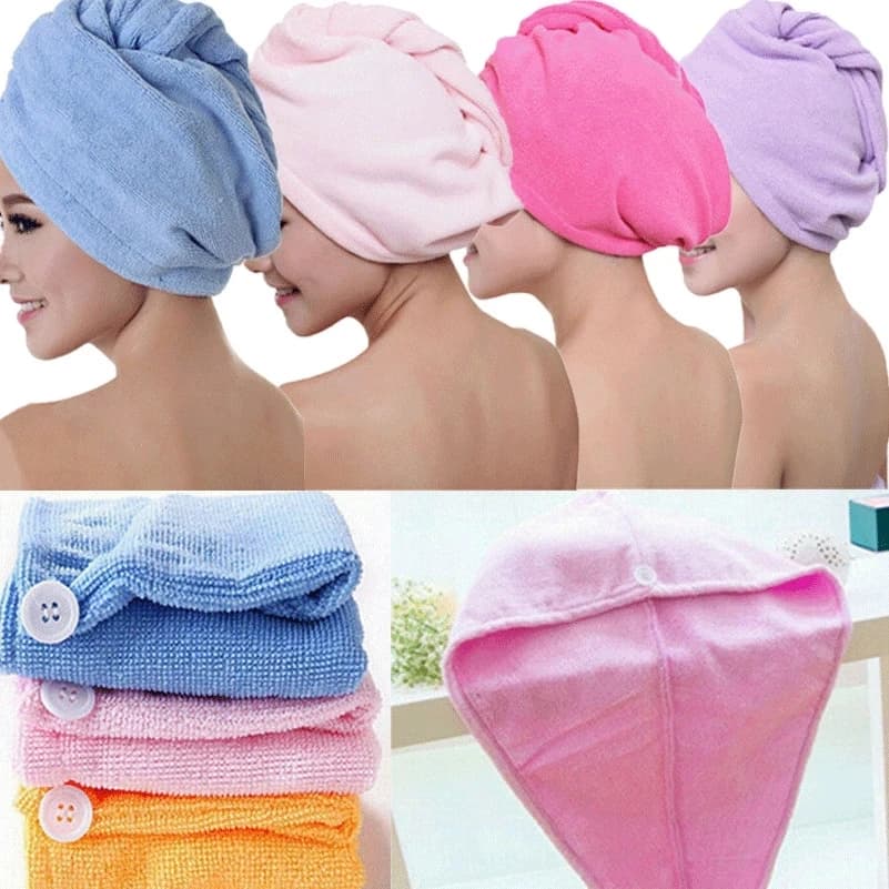 Wrap Soft Shower Hat Swim Towel for Fast Drying Hair Absorbent Towel Wrap Soft Shower Hat