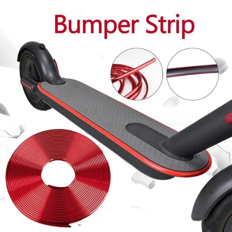 Scooter elettrico Paraurti Protettivo Striscia Anti-Collisione per Xiaomi M365 Pro 1S Pro2 Decorare Striscia Anti-Collisione M365 Parte