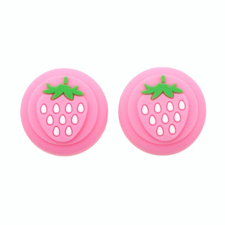 2 pezzi di copertura per joystick con cappuccio per impugnatura per pollice per controller Joy-Con Switch Lite parti di riparazione di ricambio per custodia per pollice in silicone