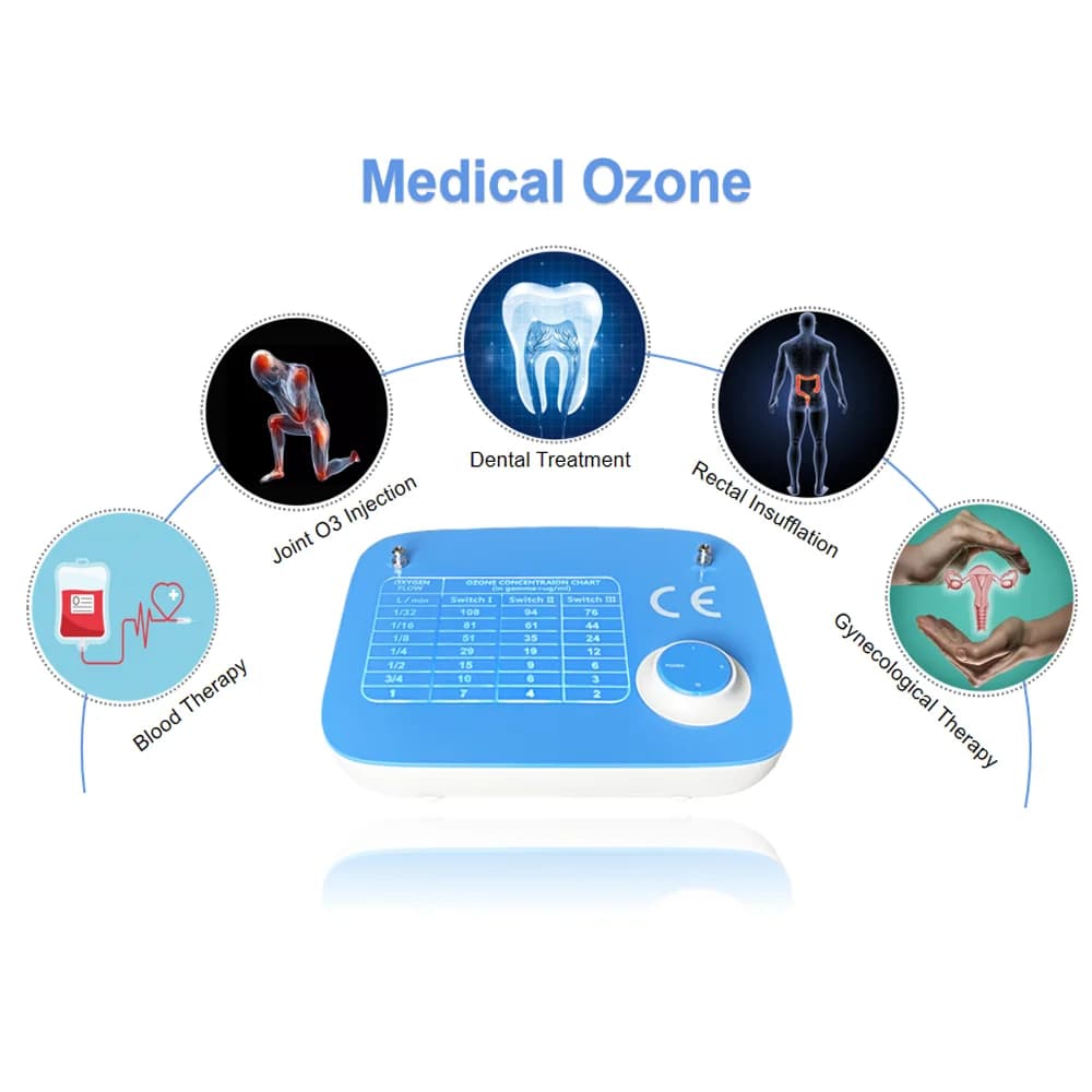 AQUAPURE 2-95 ug/ml Concentrazioni di ozono ad ampio raggio Generatore di ozono medico ultra puro con catalizzatore di ozono distruttore