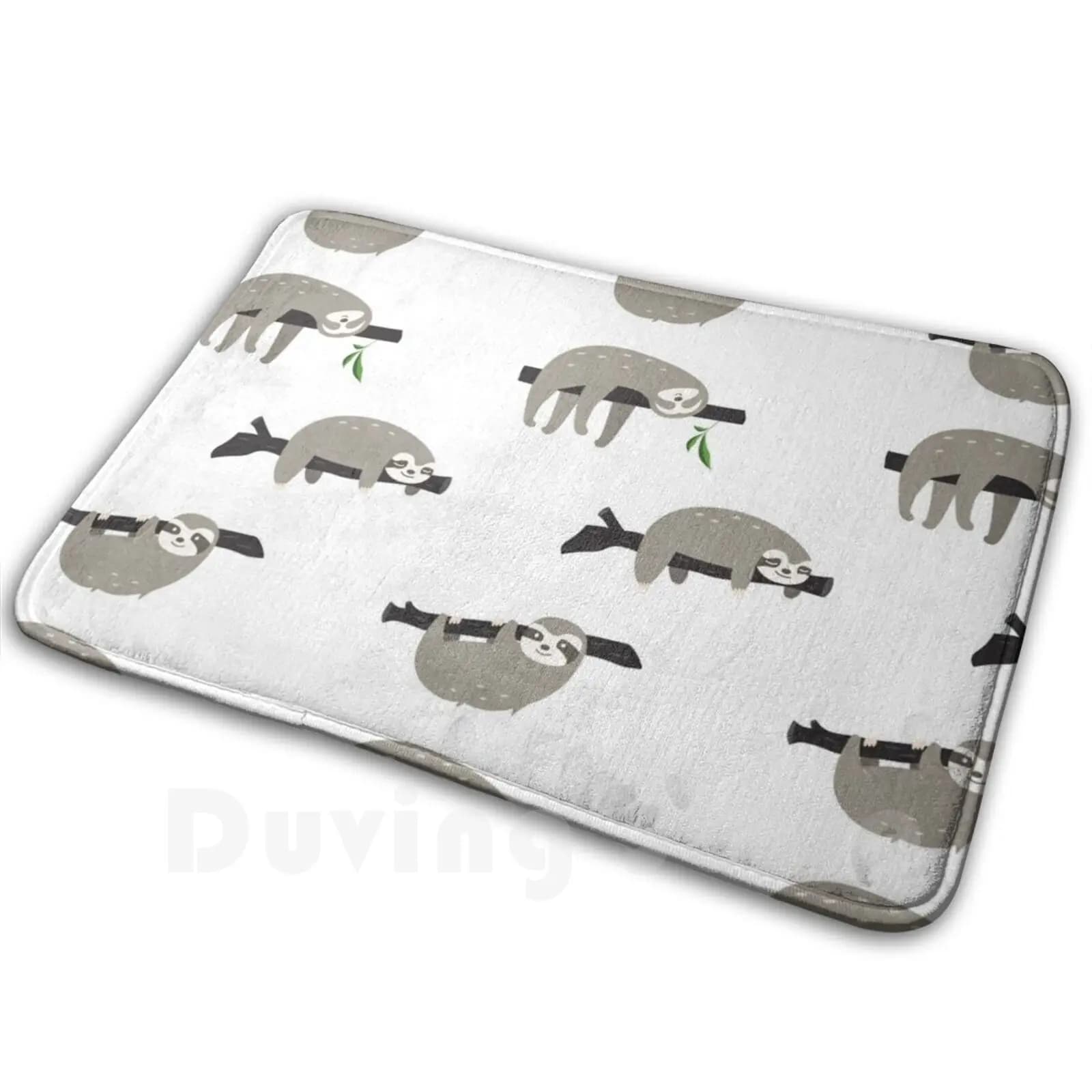 Bradipi Morbido Tappetino antiscivolo Tappeto Tappeto Cuscino Bradipo Bradipo Kawaii Simpatico cartone animato Adorabile bradipo carino bradipo regalo bradipo