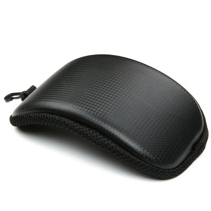 Custodia per occhiali da sci Borsa con cerniera in PU 22X12,5 cm