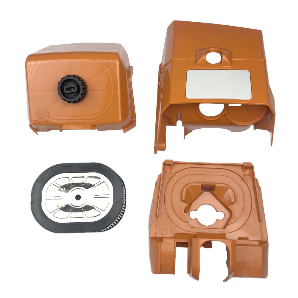 1 Set Cylinder Cover Air Filter Cover Filter Base Chainsaw Accessories Garden Tool Replacements for STIHL MS440 044.