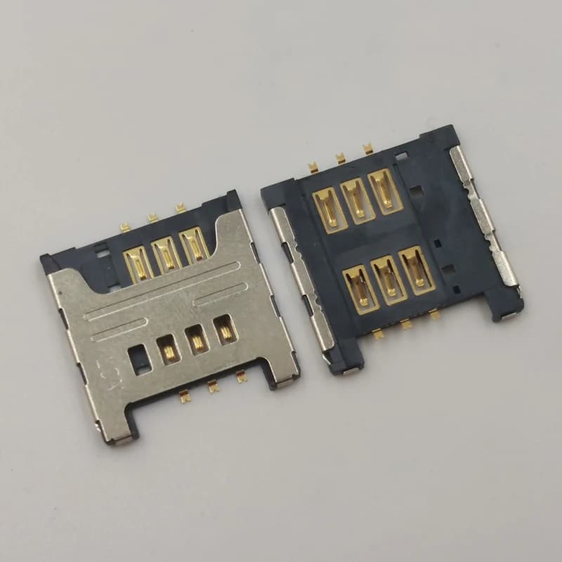 Presa per scheda Sim lettore 2 pezzi per Samsung Galaxy I699 S5570 I9250 I917 W689 I727 I8700 I927 I9020 T959 connettore supporto vassoio Slot