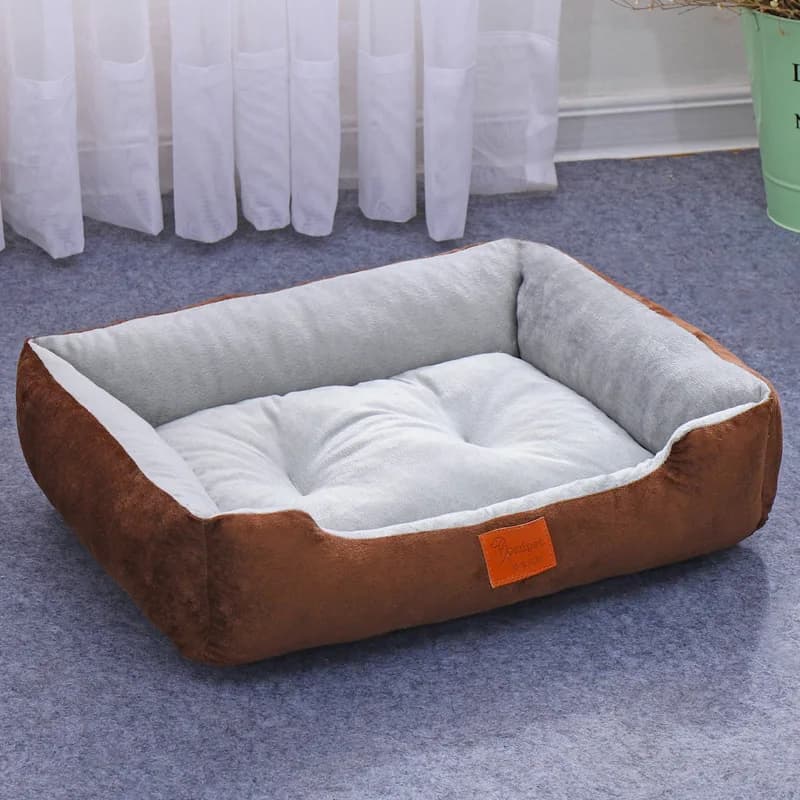68x55 cm Calda Casa Per Cani Morbida Lettiera Per Gatti Quattro Stagioni Nido Pet Cestino Letto Grande Cannuccia Impermeabile Per Cucciolo di Gatto Trasporto di Goccia
