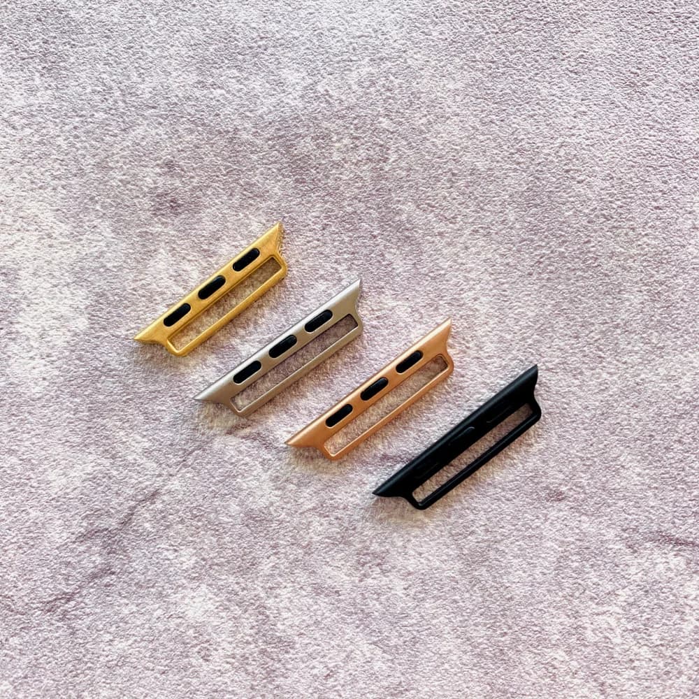 10 Pcs Seal Adapter For Apple Watch Band 38 40mm 41mm 42mm 44mm 45mm 49mm Series 4 5 6 7 8 SE Ultra Steel iWatch Strap Connector