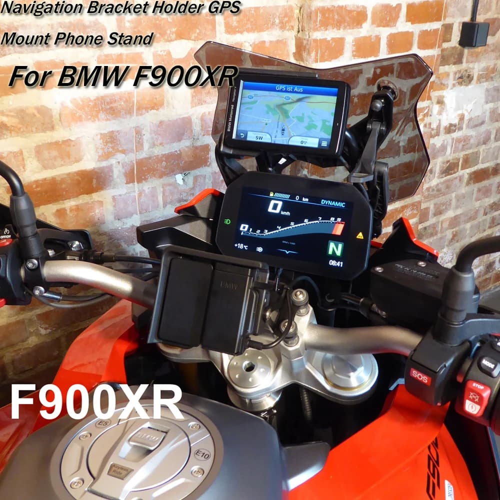 Nuovi accessori per motociclette supporto per staffa di navigazione supporto per telefono GPS per BMW F900XR F 900 XR F900 XR