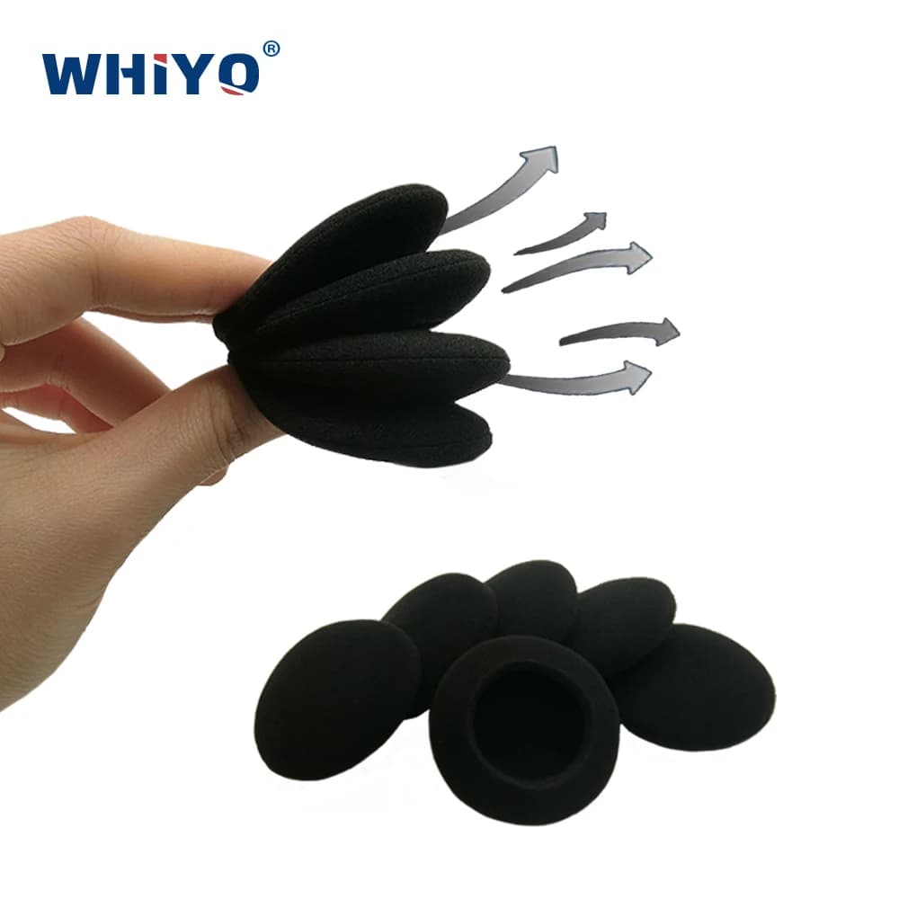 Cuscinetti auricolari di ricambio in spugna per Sony MDR-G45 MDR-222KD / PIN MDR-IF240RK Parti per cuffie Cuscino in schiuma Paraorecchie Cuscino