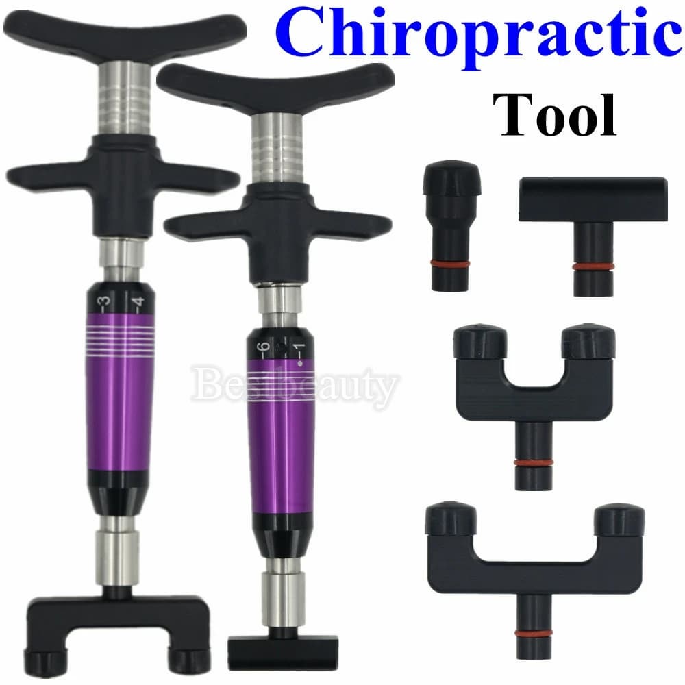 300N Chiropractic Adjustment Gun Spine Correction Pain Relief 6 Levels Body Massage Chiropractic Tools Physiotherapy Massager