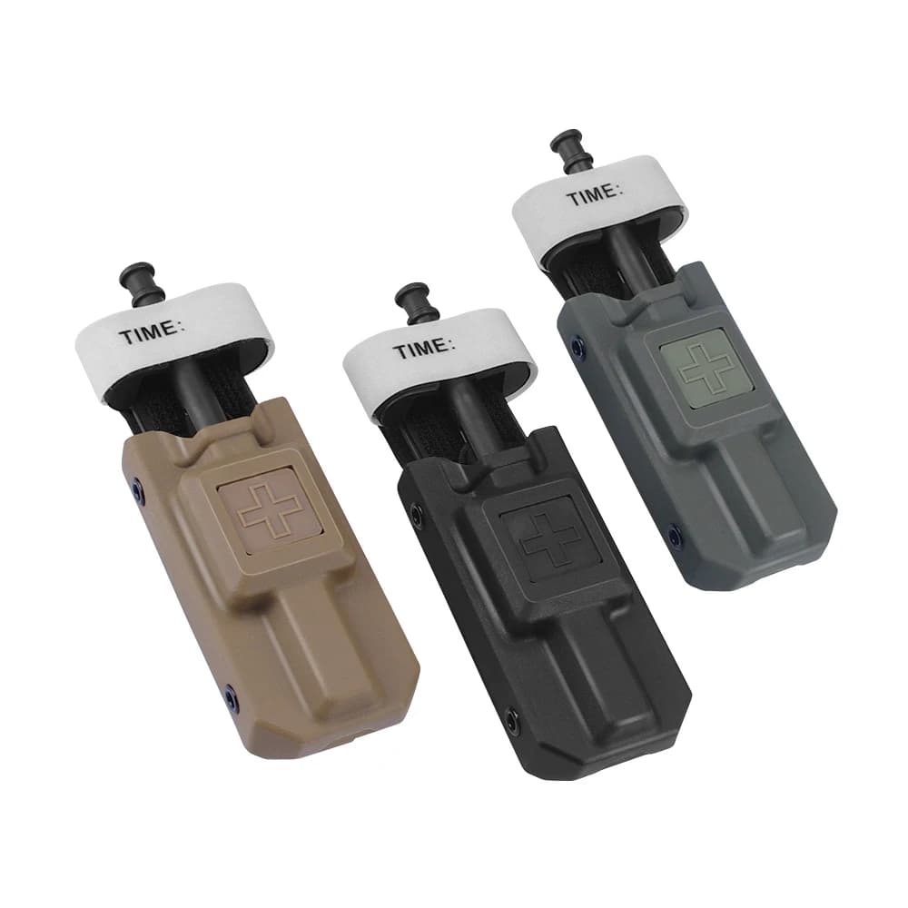 Custodia tattica per laccio emostatico EDC Molle Custodia per kit di pronto soccorso Custodia per emostasi veloce IFAK Kit di sopravvivenza per borsa medica da caccia