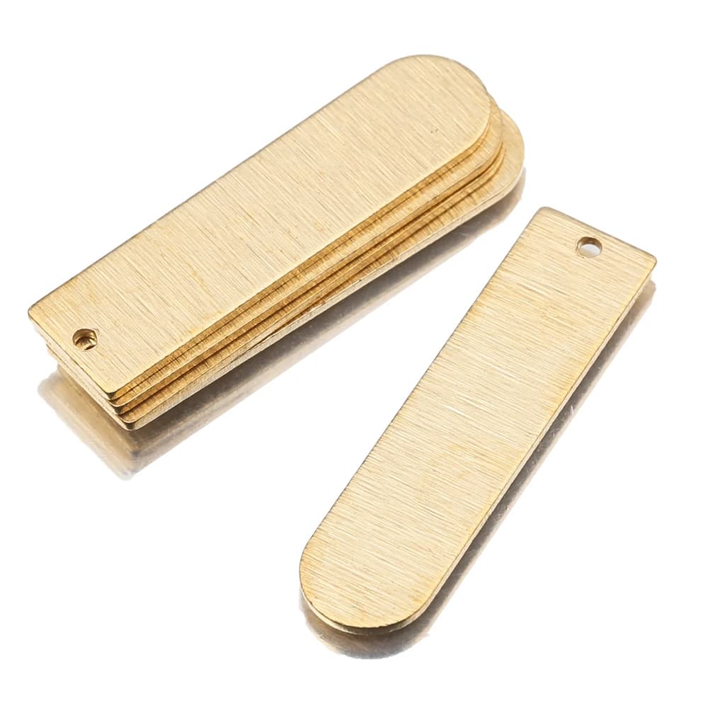 10 pezzi in ottone strutturato rettangolo stampaggio pendenti con ciondoli accessori per pendoli per collana fai da te orecchini materiali per la creazione di gioielli