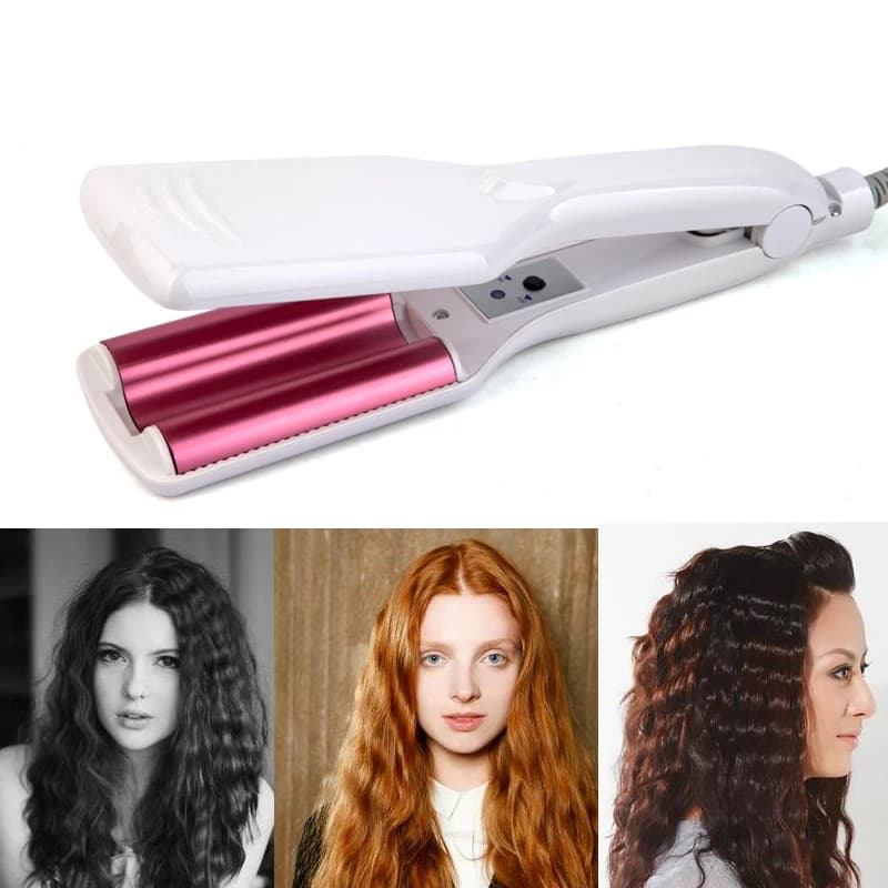 Ceramic Ribbon Iron Hair Triple Barrel Bigodino of Hair Irons Roller Curl Wand Waver Tools For Hair Styling Styler
