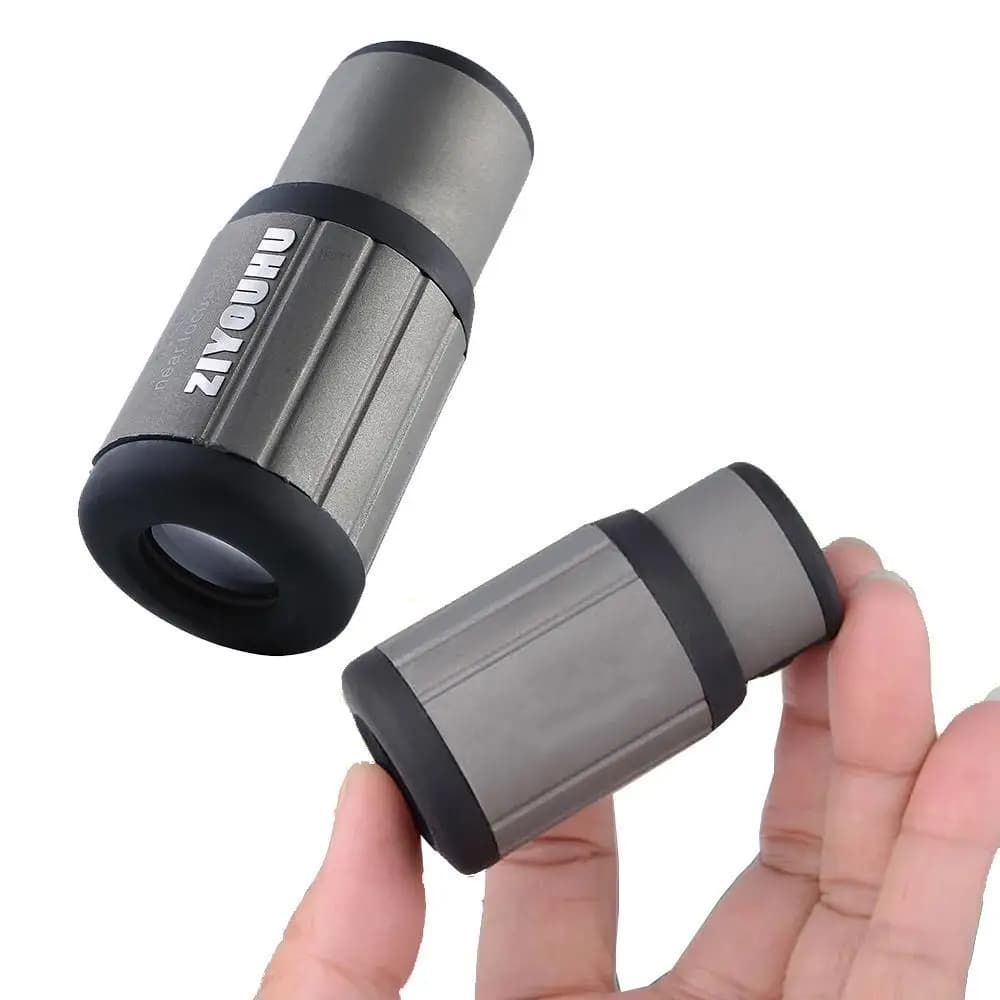 6X18 HD Professional Mini Monocular Telescope Pocket Sized Optical Zoom Telescope for Outdoor Hunting Hiking Observe Camping