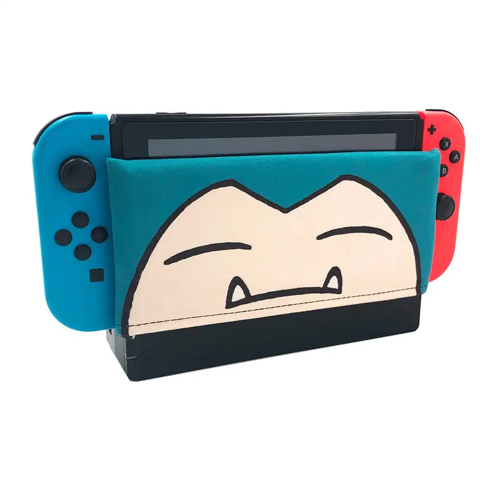Copertura dock per Nintendo Switch, custodia protettiva antigraffio Switch OLED Custodia decorativa in tessuto in microfibra