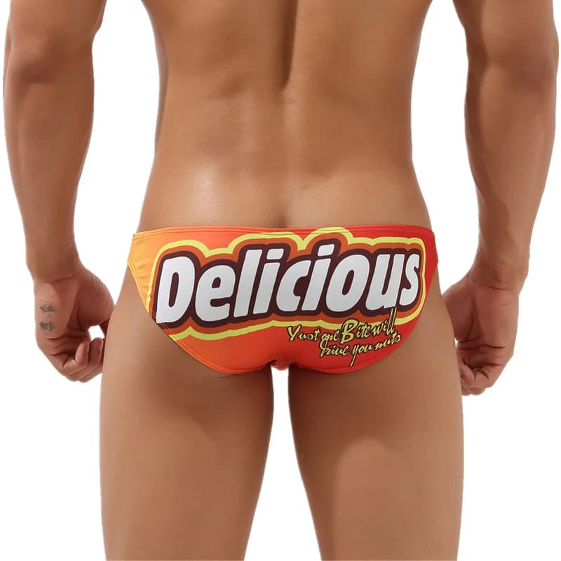 SEOBEAN Slip da uomo Intimo sexy Bikini Mutandine Divertenti mutande Slip per uomo