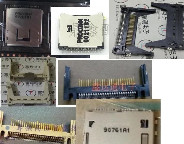 5PCS Porta schede SIM CF e SD SFC024-A0-1000 MSD019-A0-10A3 MMNN21-A0-0000 cfh050-a7-2b00 CFH050-A7-0002