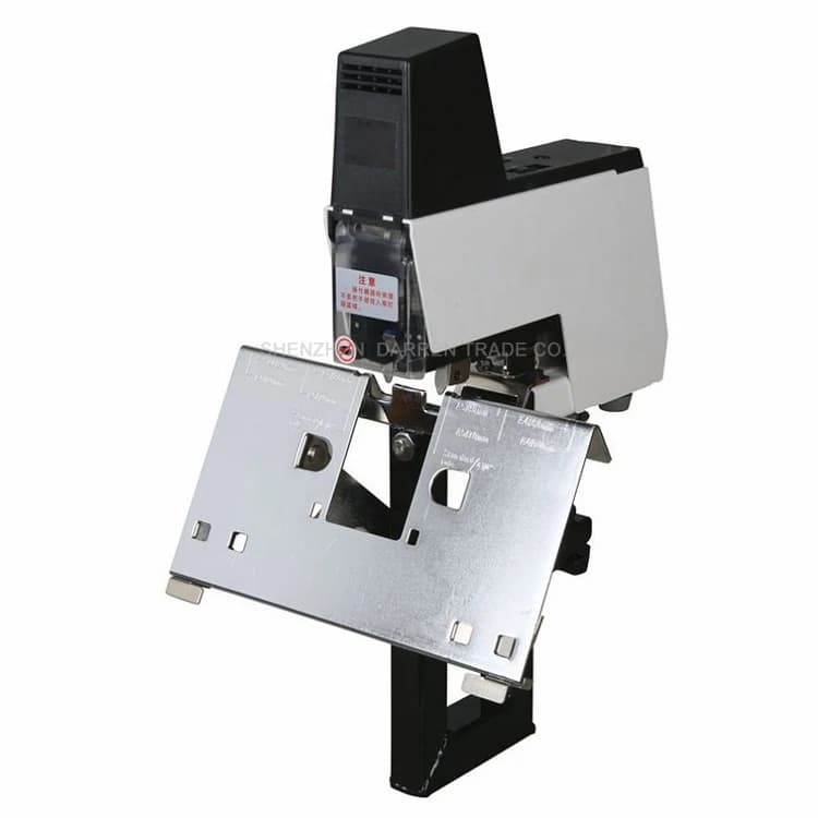 Cucitrice elettrica Raccoglitore macchina cucitrice per libri 2-50 fogli con pedale 100MM 220V Aggiornamento cucitrice