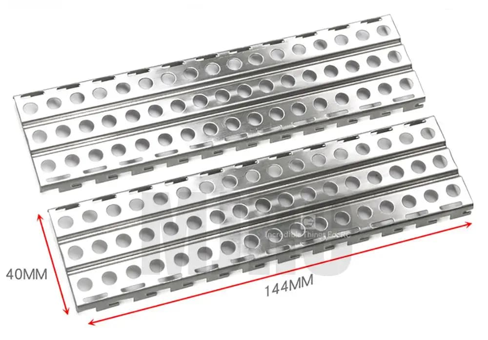 1/10 simulazione arrampicata auto metallo sabbia bordo fuga bordo Anti trappola per Trx4 Defender Trx6 G63 Yikong Scx10 D90 D110