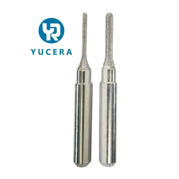 Arum System CAD CAM Frese Gambo 6 mm Frese diamantate con rivestimento per blocchi di zirconio metallo Disilicato di litio